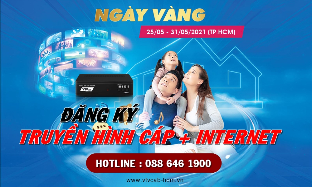 Lắp đặt trọn gói internet VTVcab + Truyền hình cáp hD tại Điện Biên chỉ 175.000/tháng 